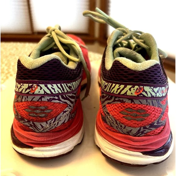Asics Gel Cumulius 17 Fluid Ride Womens size 8.5 Hot Pink, Purple Running Shoes - Picture 3 of 9